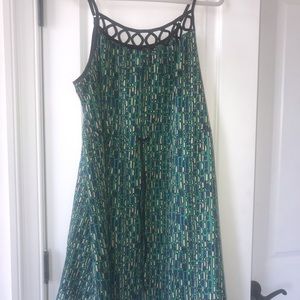 Multicolor dress size XL with a drawstring waist